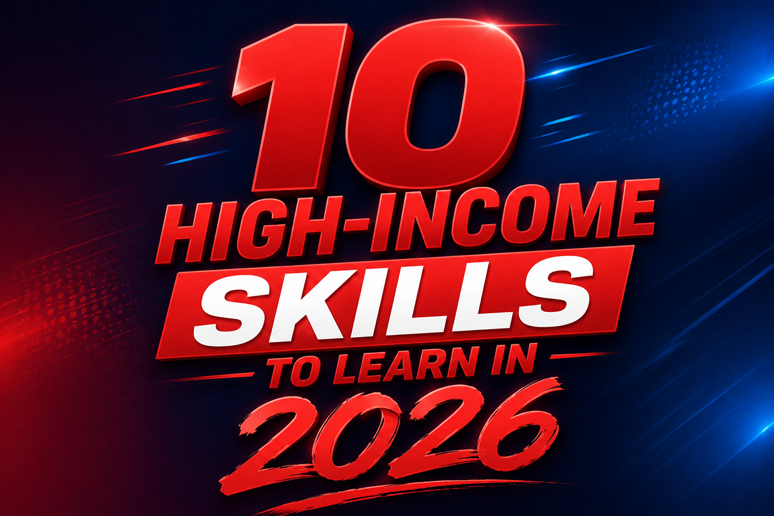 10 High-Income Digital Skills to Learn in 2026